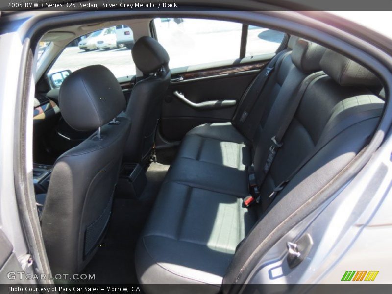 Silver Grey Metallic / Black 2005 BMW 3 Series 325i Sedan