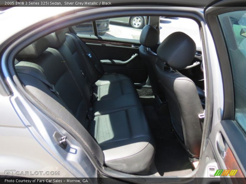 Silver Grey Metallic / Black 2005 BMW 3 Series 325i Sedan