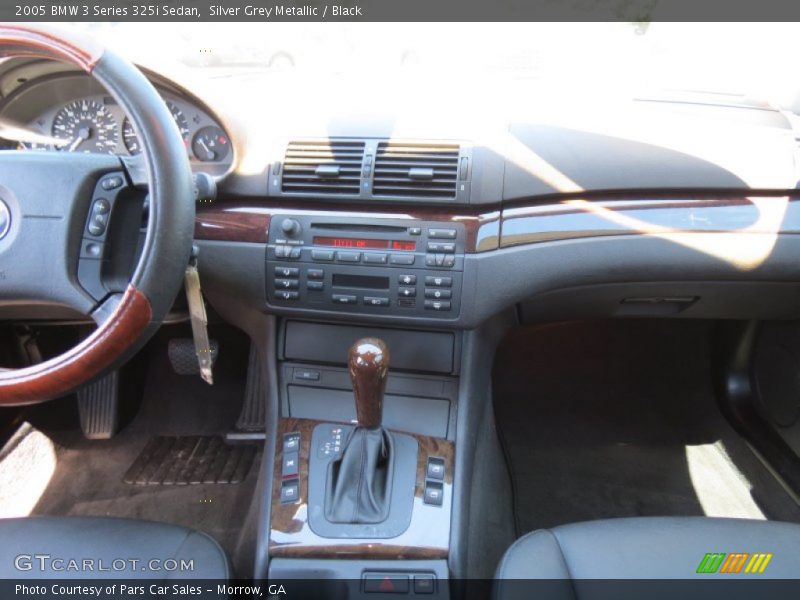 Silver Grey Metallic / Black 2005 BMW 3 Series 325i Sedan