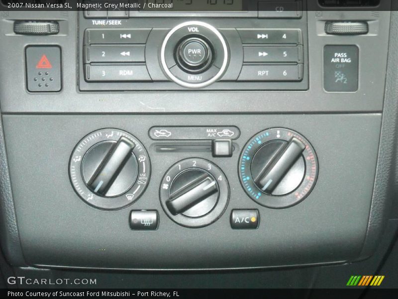 Magnetic Grey Metallic / Charcoal 2007 Nissan Versa SL