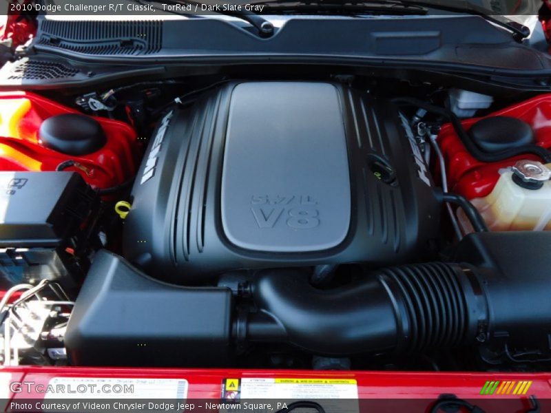 TorRed / Dark Slate Gray 2010 Dodge Challenger R/T Classic