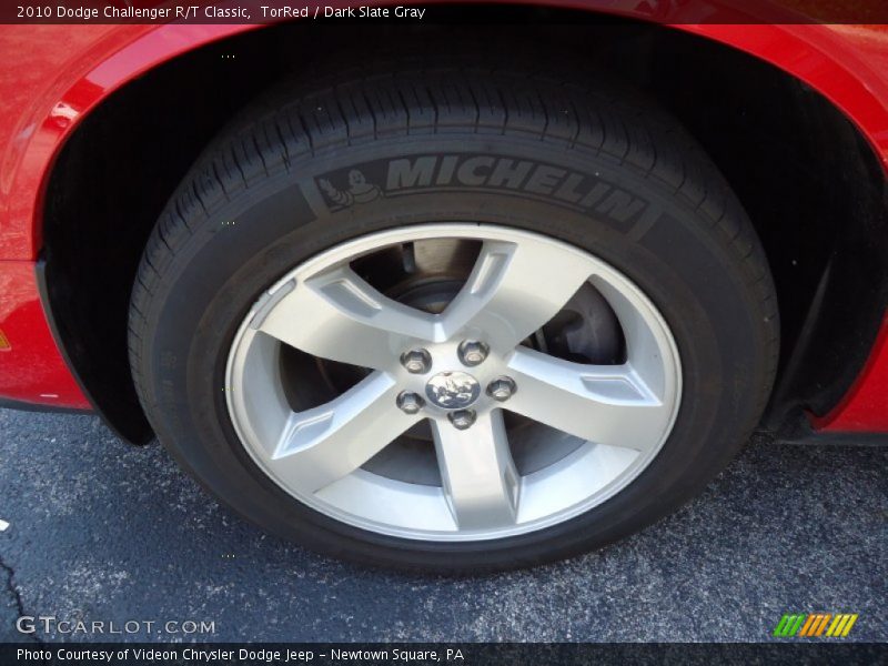 TorRed / Dark Slate Gray 2010 Dodge Challenger R/T Classic