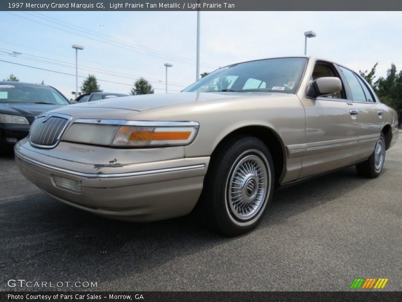 Light Prairie Tan Metallic / Light Prairie Tan 1997 Mercury Grand Marquis GS