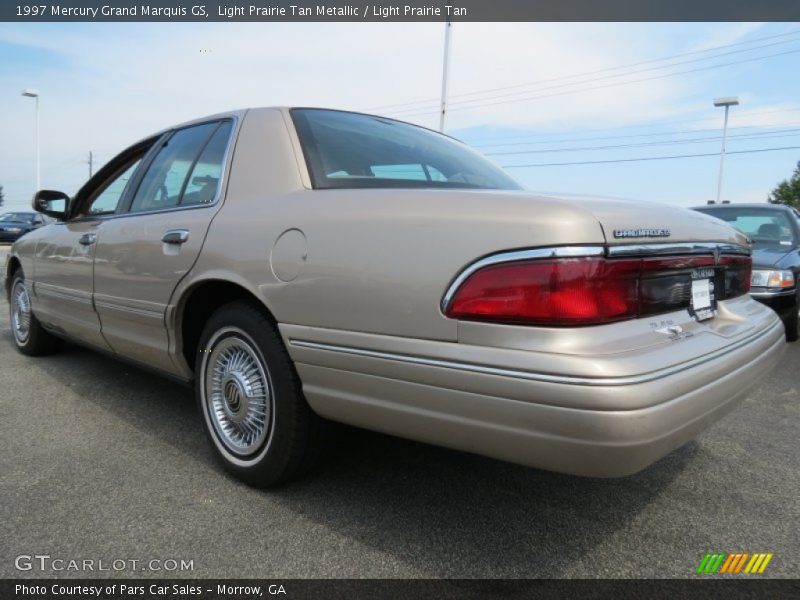 Light Prairie Tan Metallic / Light Prairie Tan 1997 Mercury Grand Marquis GS