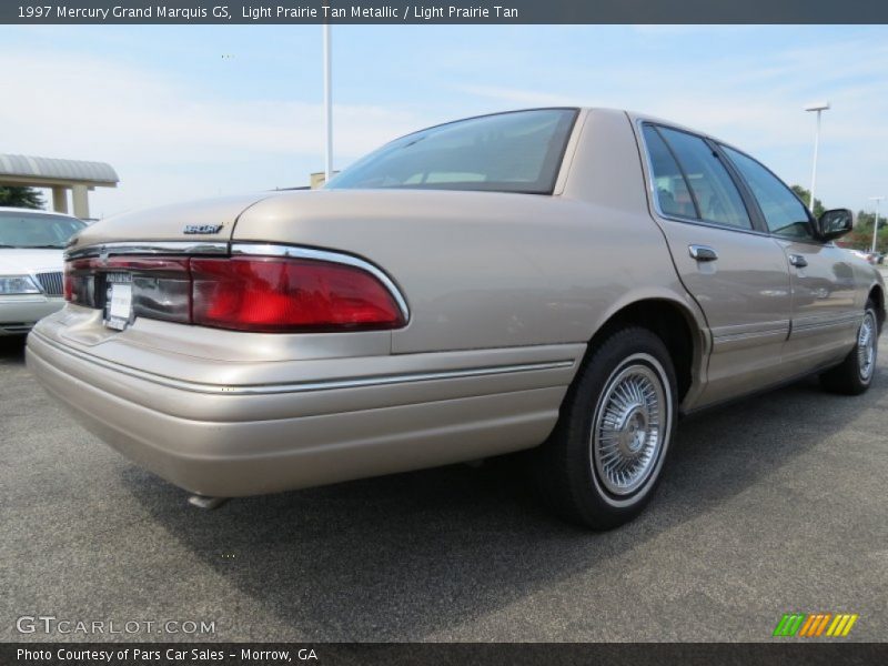 Light Prairie Tan Metallic / Light Prairie Tan 1997 Mercury Grand Marquis GS