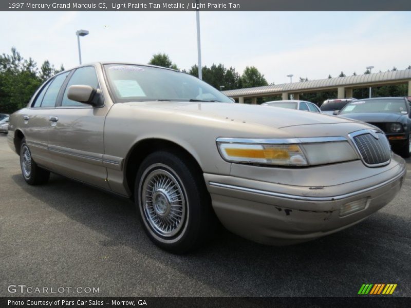 Light Prairie Tan Metallic / Light Prairie Tan 1997 Mercury Grand Marquis GS