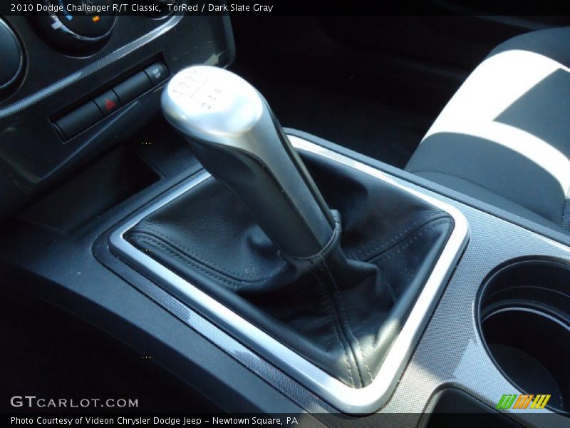 TorRed / Dark Slate Gray 2010 Dodge Challenger R/T Classic