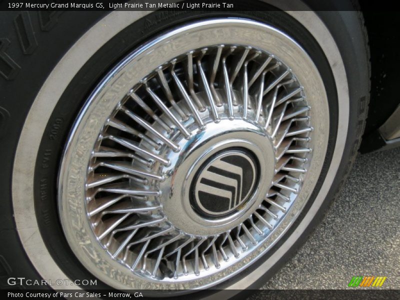 Light Prairie Tan Metallic / Light Prairie Tan 1997 Mercury Grand Marquis GS