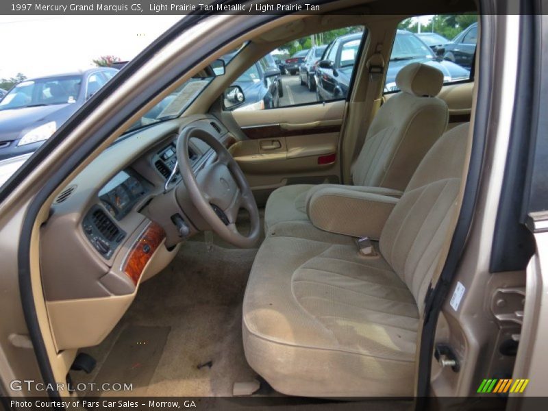 Light Prairie Tan Metallic / Light Prairie Tan 1997 Mercury Grand Marquis GS
