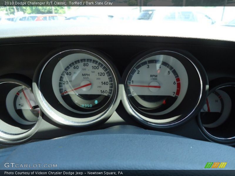 TorRed / Dark Slate Gray 2010 Dodge Challenger R/T Classic