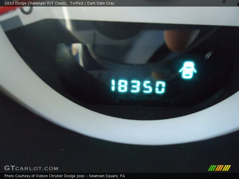 TorRed / Dark Slate Gray 2010 Dodge Challenger R/T Classic