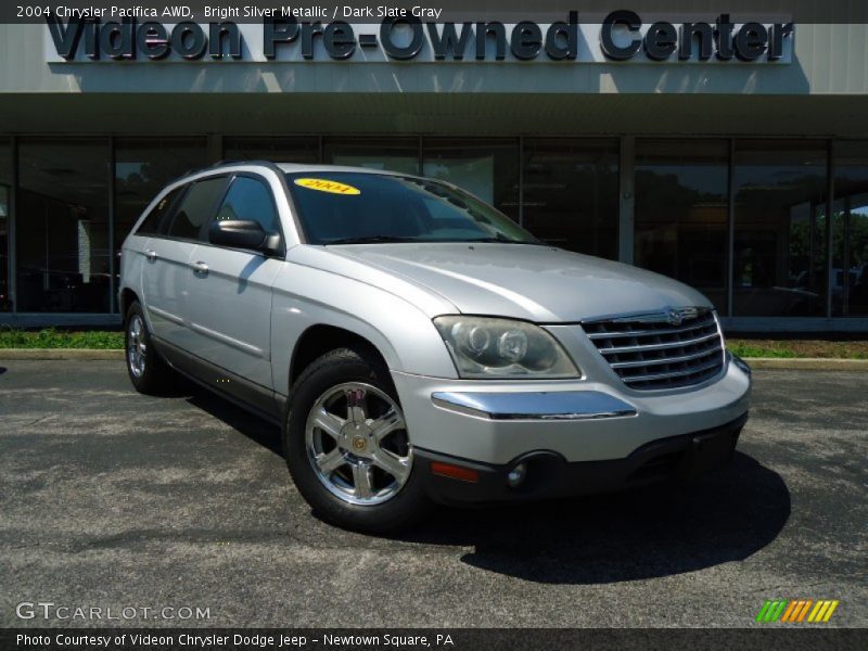 Bright Silver Metallic / Dark Slate Gray 2004 Chrysler Pacifica AWD