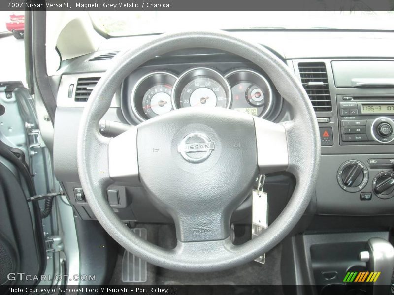 Magnetic Grey Metallic / Charcoal 2007 Nissan Versa SL