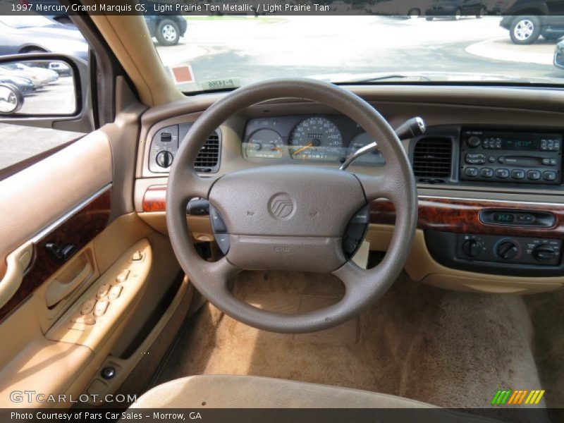 Light Prairie Tan Metallic / Light Prairie Tan 1997 Mercury Grand Marquis GS