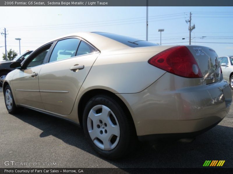 Sedona Beige Metallic / Light Taupe 2006 Pontiac G6 Sedan