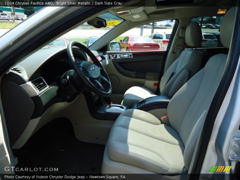 Bright Silver Metallic / Dark Slate Gray 2004 Chrysler Pacifica AWD