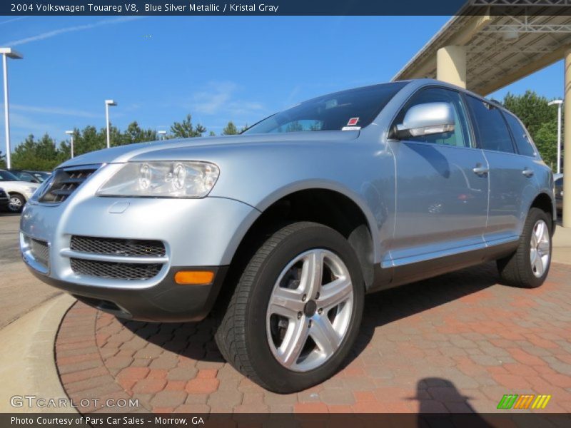 Blue Silver Metallic / Kristal Gray 2004 Volkswagen Touareg V8