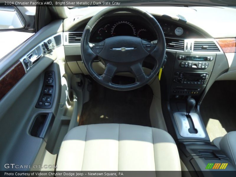Bright Silver Metallic / Dark Slate Gray 2004 Chrysler Pacifica AWD