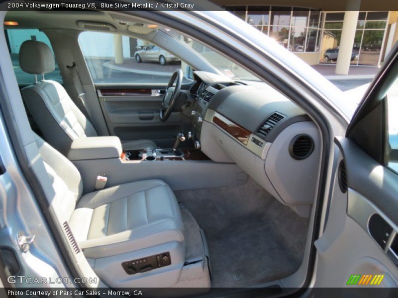 Blue Silver Metallic / Kristal Gray 2004 Volkswagen Touareg V8