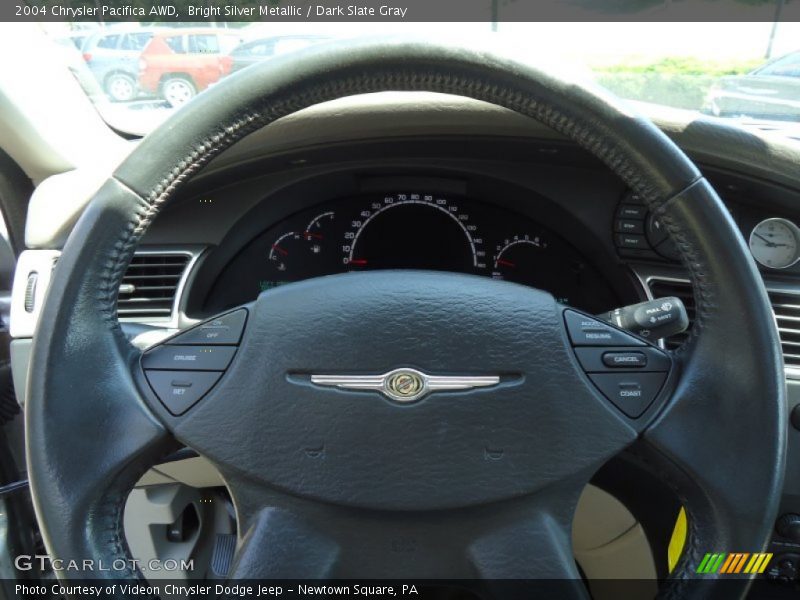 Bright Silver Metallic / Dark Slate Gray 2004 Chrysler Pacifica AWD