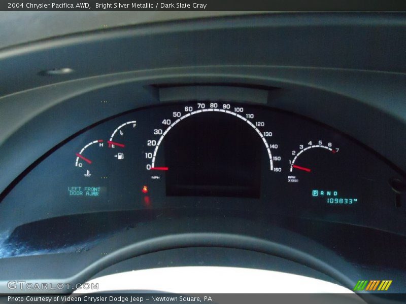 Bright Silver Metallic / Dark Slate Gray 2004 Chrysler Pacifica AWD