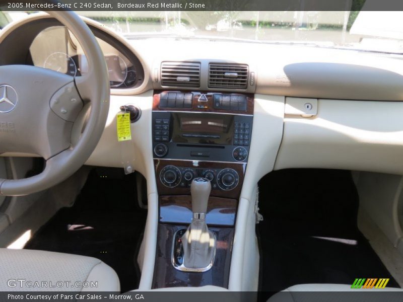Bordeaux Red Metallic / Stone 2005 Mercedes-Benz C 240 Sedan