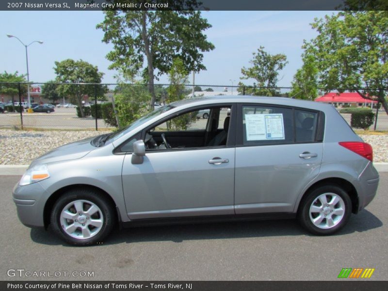 Magnetic Grey Metallic / Charcoal 2007 Nissan Versa SL