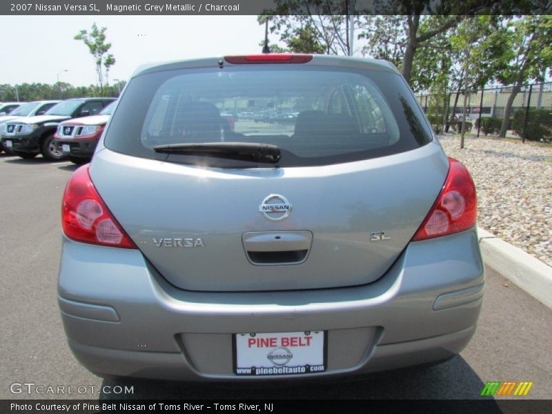 Magnetic Grey Metallic / Charcoal 2007 Nissan Versa SL