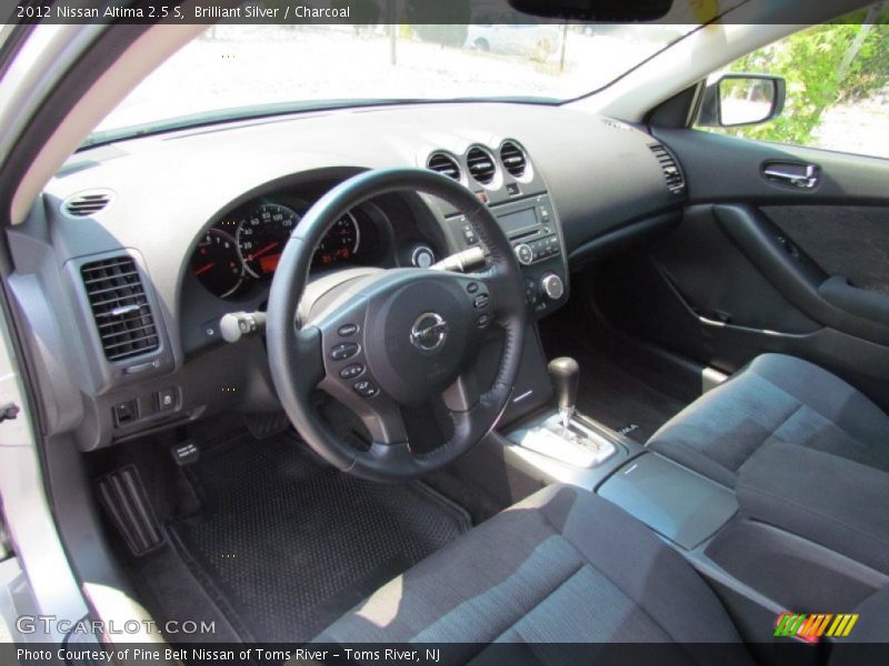 Brilliant Silver / Charcoal 2012 Nissan Altima 2.5 S