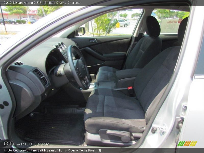 Brilliant Silver / Charcoal 2012 Nissan Altima 2.5 S