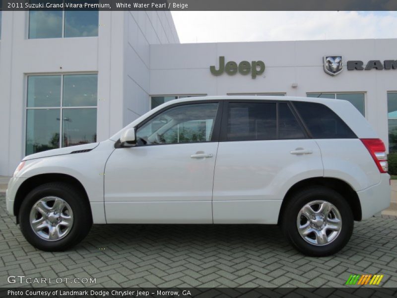  2011 Grand Vitara Premium White Water Pearl