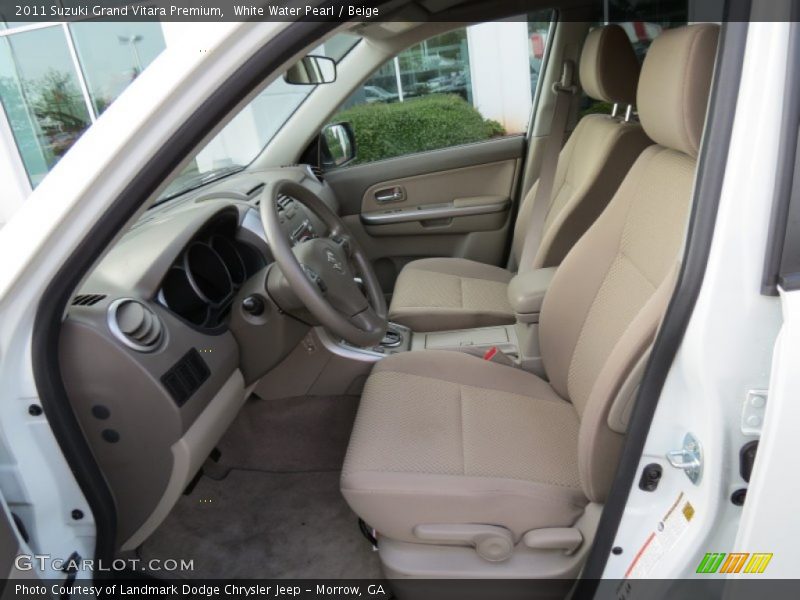  2011 Grand Vitara Premium Beige Interior