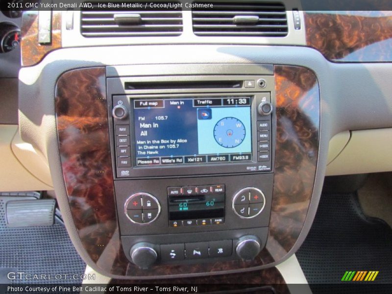 Controls of 2011 Yukon Denali AWD