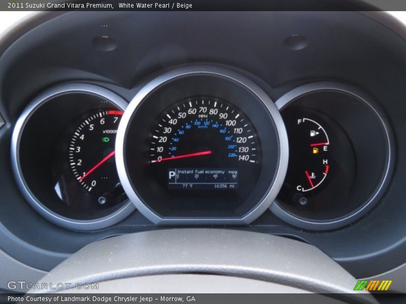  2011 Grand Vitara Premium Premium Gauges