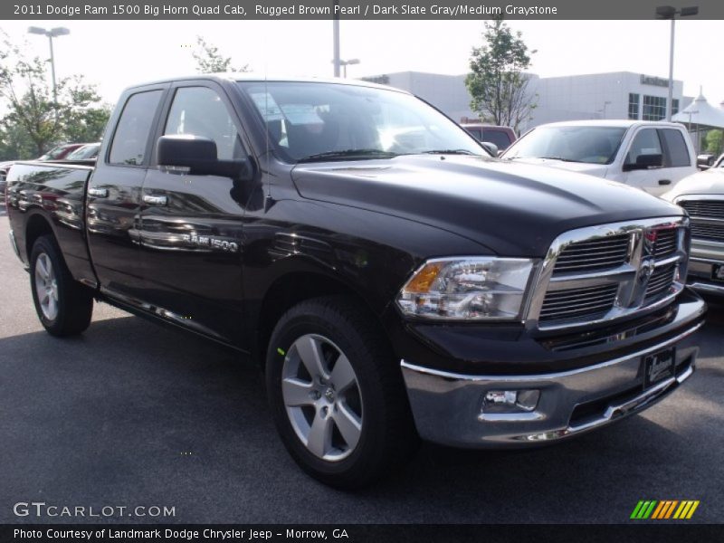 Rugged Brown Pearl / Dark Slate Gray/Medium Graystone 2011 Dodge Ram 1500 Big Horn Quad Cab