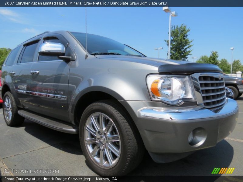 Mineral Gray Metallic / Dark Slate Gray/Light Slate Gray 2007 Chrysler Aspen Limited HEMI