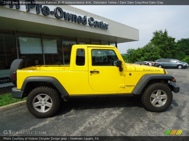  2008 Wrangler Unlimited Rubicon JK-8 Independence 4x4 Detonator Yellow