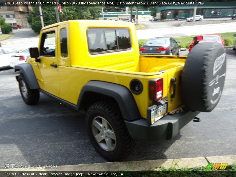 Detonator Yellow / Dark Slate Gray/Med Slate Gray 2008 Jeep Wrangler Unlimited Rubicon JK-8 Independence 4x4