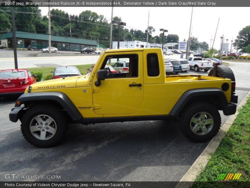  2008 Wrangler Unlimited Rubicon JK-8 Independence 4x4 Detonator Yellow