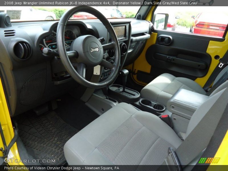 Dark Slate Gray/Med Slate Gray Interior - 2008 Wrangler Unlimited Rubicon JK-8 Independence 4x4 
