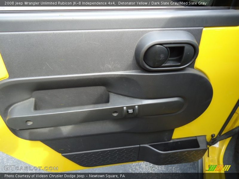 Door Panel of 2008 Wrangler Unlimited Rubicon JK-8 Independence 4x4