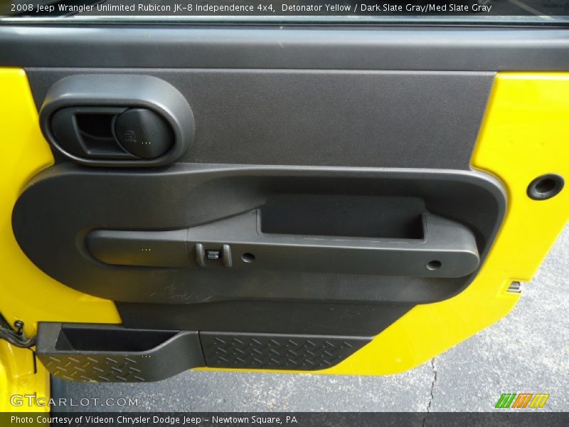 Door Panel of 2008 Wrangler Unlimited Rubicon JK-8 Independence 4x4