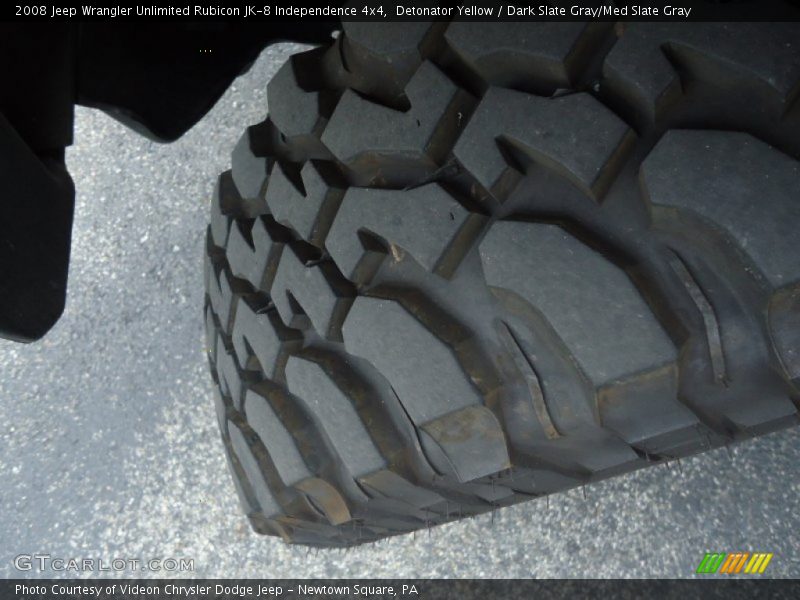 Detonator Yellow / Dark Slate Gray/Med Slate Gray 2008 Jeep Wrangler Unlimited Rubicon JK-8 Independence 4x4