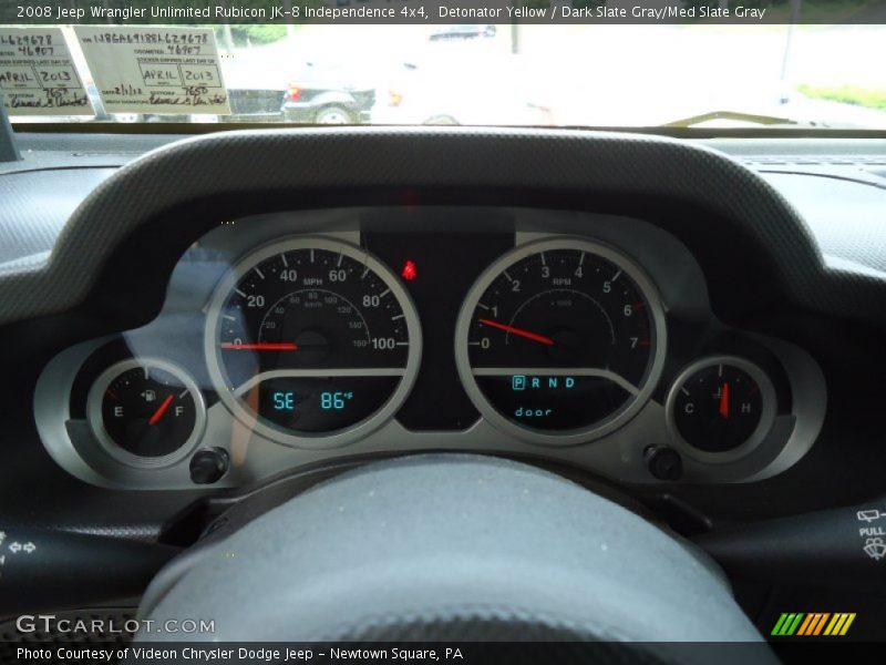  2008 Wrangler Unlimited Rubicon JK-8 Independence 4x4 Rubicon JK-8 Independence 4x4 Gauges
