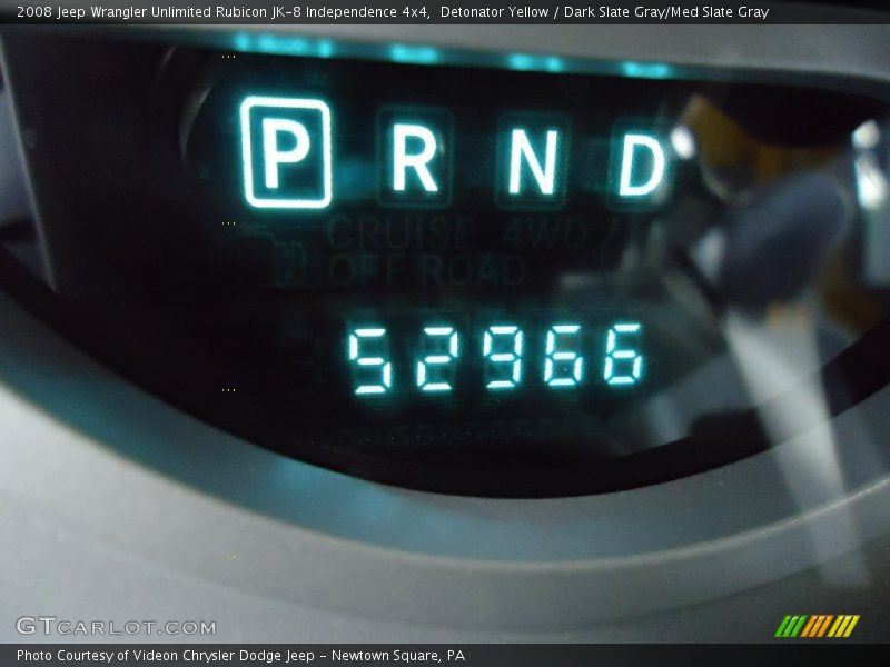 Detonator Yellow / Dark Slate Gray/Med Slate Gray 2008 Jeep Wrangler Unlimited Rubicon JK-8 Independence 4x4