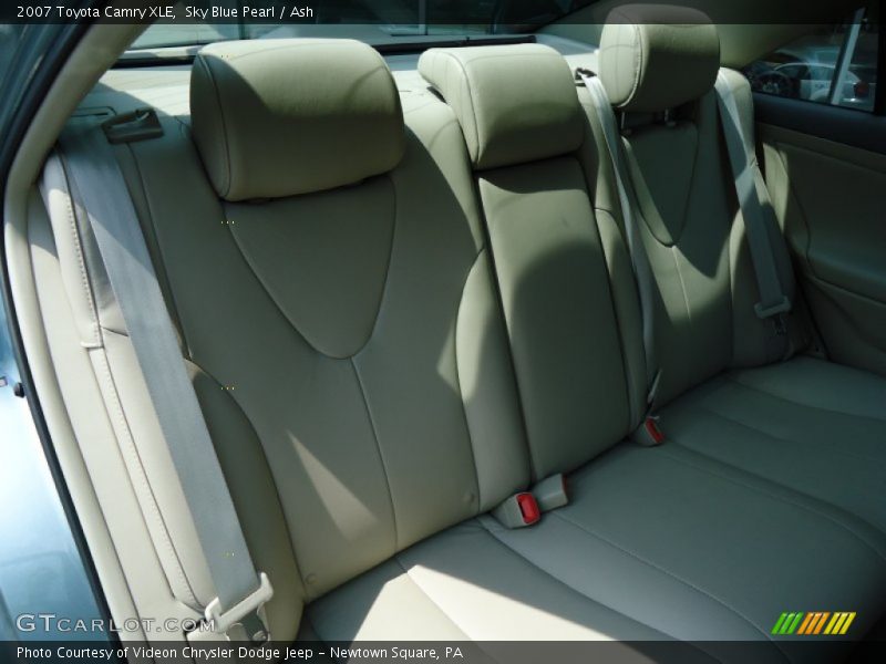 Sky Blue Pearl / Ash 2007 Toyota Camry XLE