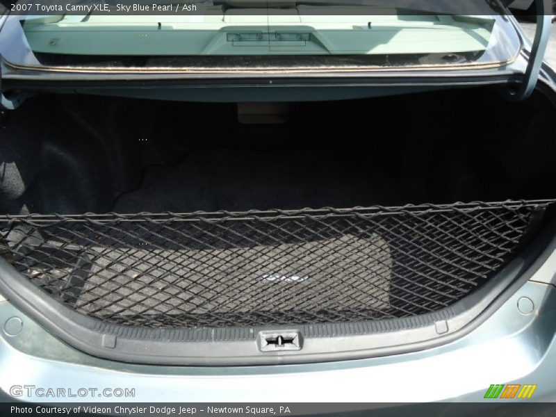 Sky Blue Pearl / Ash 2007 Toyota Camry XLE