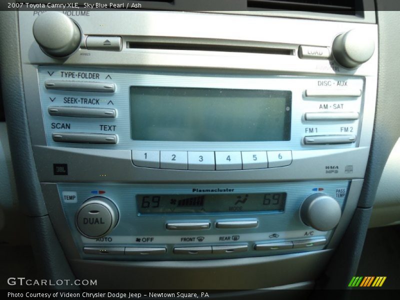 Sky Blue Pearl / Ash 2007 Toyota Camry XLE