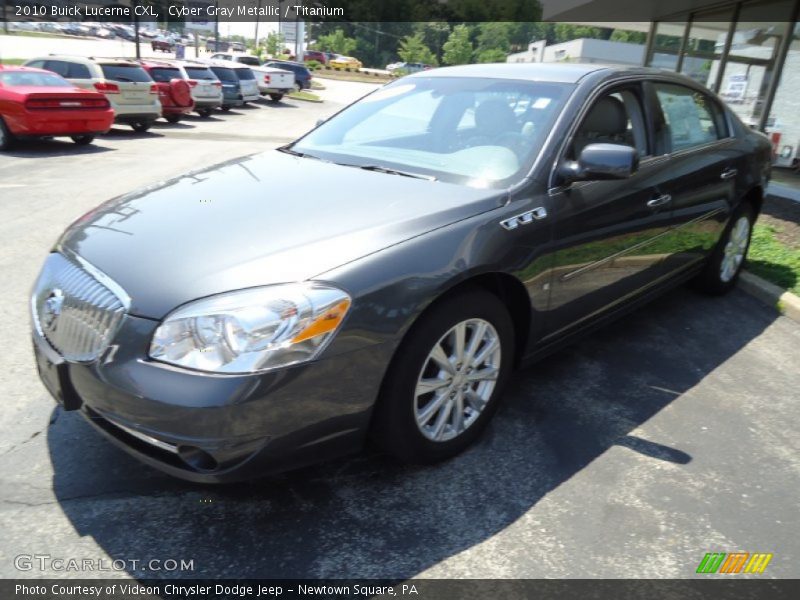 Cyber Gray Metallic / Titanium 2010 Buick Lucerne CXL