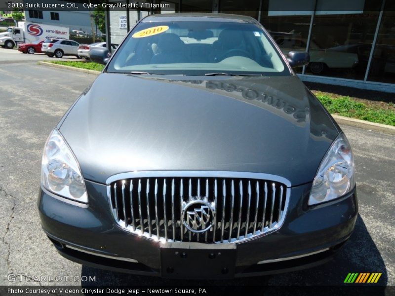 Cyber Gray Metallic / Titanium 2010 Buick Lucerne CXL
